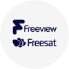 Freesat & Freeview Logos